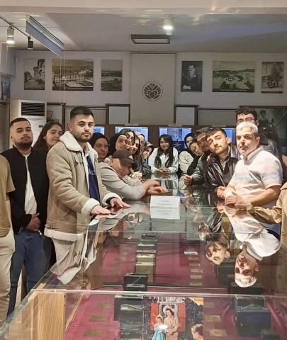 Malatyalı kursiyerlerden zaman yolculuğu: Fotoğrafın tarihi müzede incelendi
