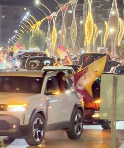 Galatasaray’ın Şampiyonluk Coşkusu Malatya Sokaklarına Taştı
