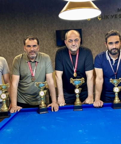 Malatya'da Artistik Bilardo İl Seçmesi Tamamlandı