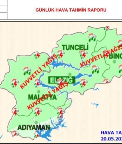 Vali Seddar Yavuz'dan Malatya İçin Kuvvetli Yağış ve Sel Uyarısı