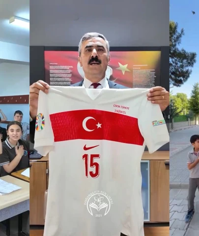 Malatyalı Öğrencilerden A Milli Takım'a Dünya Kupası Videosu