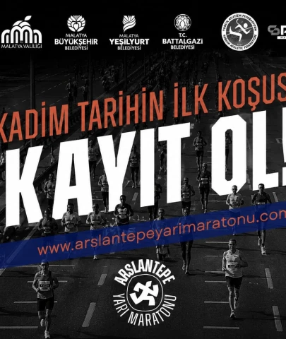 Uluslararası Malatya Arslantepe Yarı Maratonu İçin Geri Sayım Başladı