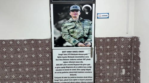 Yarbay Songül Yakut'un Adı Fethiye İlkokulu Kütüphanesinde Yaşayacak