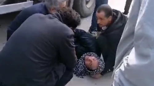 Malatya'da Beton Mikseri Yolun Karşısına Geçmeye Çalışan Yayaya Çarptı
