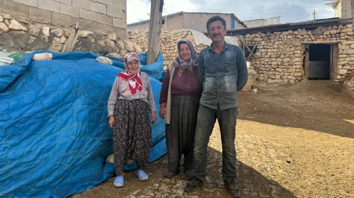 Darende’nin Kurudere Köyünde Hayvancılar Zor Günler Yaşıyor