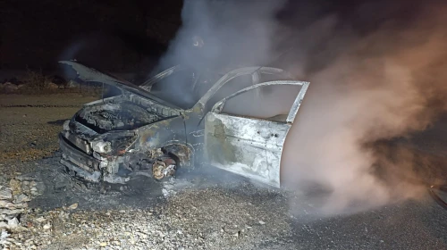 Malatya Kozluk Mahallesi’nde Araç Yangını Kısa Sürede Söndürüldü