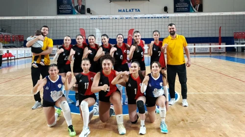 Malatya Voleybol Takımı, Şırnak Belediyespor’u 3-0 Mağlup Etti