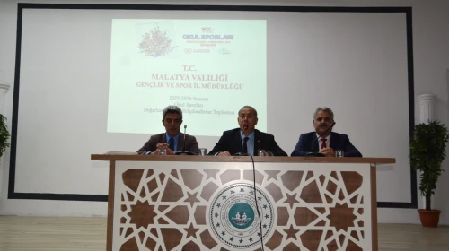 Okul Sporları Faaliyetleri İçin Koordinasyon Toplantısı Yapıldı