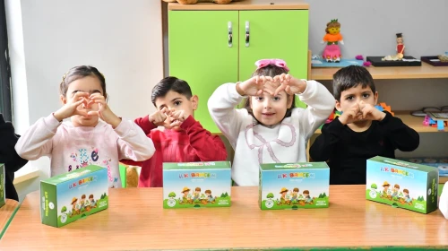 Yeşilyurt'ta Minik Eller Toprağa Dokunuyor Tarıma İlgileri Artırıyor