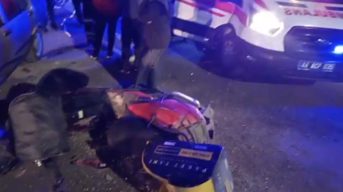 Malatya'da Kuryeye Çarpıp Kaçtı: Genç Sürücü Yaşam Savaşı Veriyor