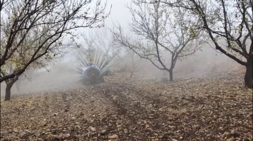 Malatya'da Kayısı İçin Kış Mesaisi: İlaçlama Başladı