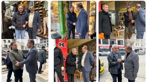 MHP Battalgazi İlçe Teşkilatı’ndan Esnaf Ziyareti  “Komşum Nasılsın”