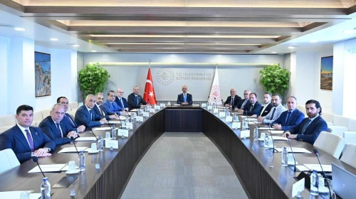 MÜSİAD Malatya heyetinden ulaştırma ve sağlık bakanlıklarına ziyaret