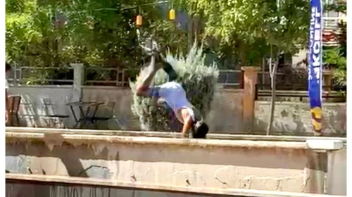 Malatya’da Çocukların Kanal Keyfi