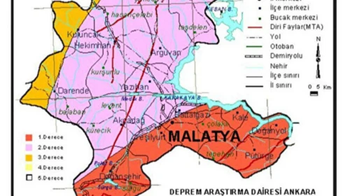 Malatya 2025’te Türkiye’de en fazla deprem yaşanan iller arasında