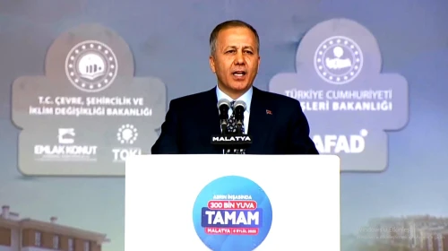 İçişleri Bakanı Yerlikaya: “Her Konut Devletimizin Milletine Sahip Çıkışının Sembolüdür”