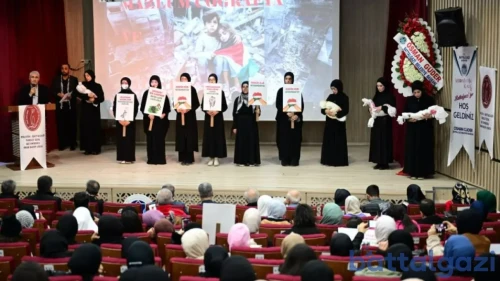 Filistin halkının çaresiz çığlığı Malatya'da duyuldu!
