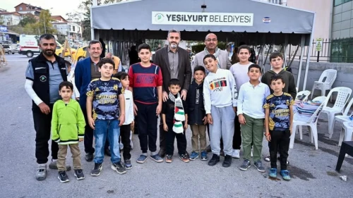 Gedik Mahallesi’nden Filistinli Çocuklara Anlamlı Destek