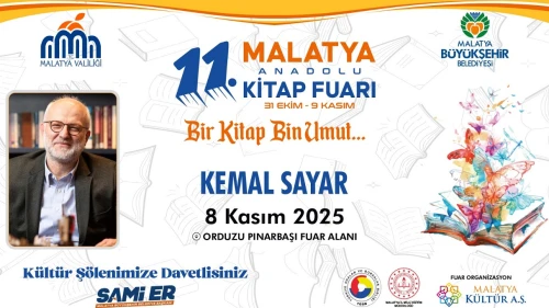 Onur Konuğu Prof. Dr. Kemal Sayar Malatya Kitap Fuarı’nda