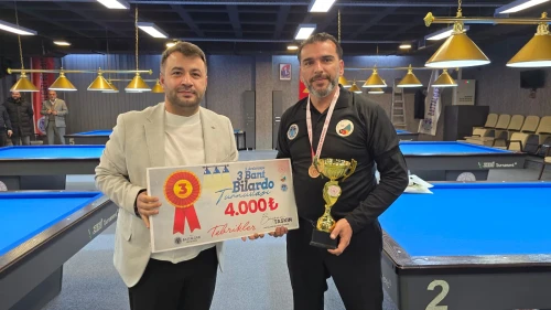 Battalgazi'de Şampiyon Belli Oldu: 3. Arslantepe Bilardo Turnuvası