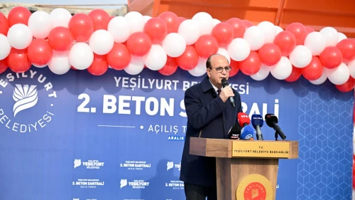 Yeşilyurt'tan 70 Milyonluk Dev Yatırım: 2. Beton Santrali Açıldı