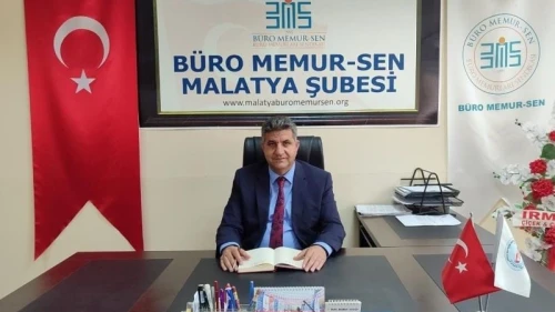 Memur-Sen Malatya'dan Seyyanen Zam ve Deprem Kredisi Talebi