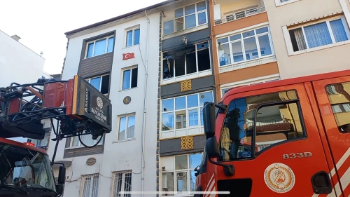 Hacı Abdi Mahallesi'nde Ev Yangını Korkuttu