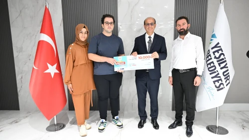 Başkan Geçit Eğitime Destek Projesinden Yararlanan Öğrencilerle Buluştu