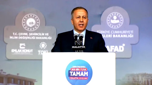İçişleri Bakanı Yerlikaya: “Her Konut Devletimizin Milletine Sahip Çıkışının Sembolüdür”