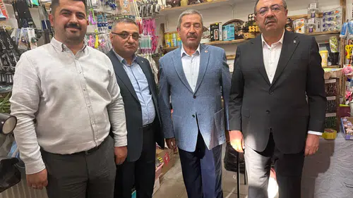 AK Parti Heyeti Bedestende Kadınlarla Buluştu