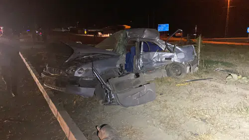 Hekimhan’da Feci Kaza: Minibüs ile Otomobil Çarpıştı, 1 Ölü, 1 Yaralı