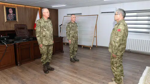 Malatya 2. Ordu Komutanlığında Sancak Devir Teslimi
