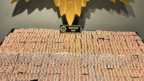 Malatya’da 3 Bin 504 Sentetik Ecza Ele Geçirildi.!