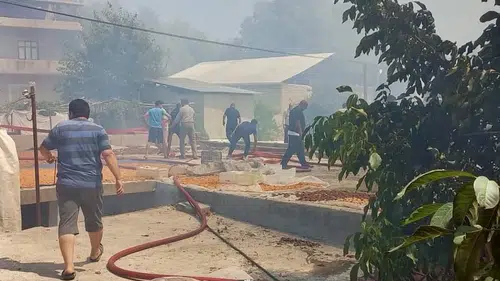 Darende'de Büyük Yangın: Tüm İmkanlar Seferber Edildi!