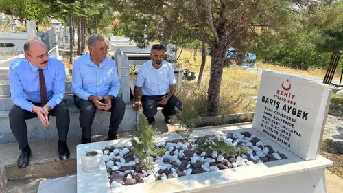 Doğanşehir Kaymakamı Sungur'dan Şehit Ailelerine Ziyaret