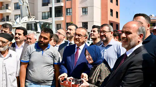 Tandoğan Mahallesi'ne İnci Cömert Camii'nin Temeli Atıldı