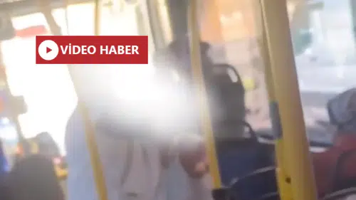 Otobüste "Ücretsiz Ulaşım Kartı" Kavgası: O Anlar Kameraya Yansıdı!
