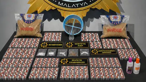 Malatya'da Zehir Tacirlerine Darbe: 7 Şüpheli Tutuklandı