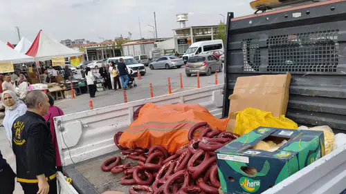Yöresel Fuar Alanında Yüzlerce Kilo Ürün İmha Edildi
