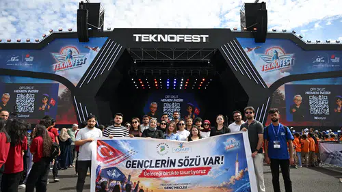Yeşilyurt Genç Meclisi Şanlıurfa'daki TEKNOFEST'e Katıldı