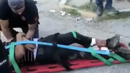 Darende'de Otomobilin Çarptığı Motosiklet Sürücüsü Yaralandı