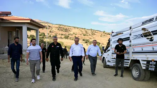 Vali Yavuz Doğanyol’daki Yatırımları Yerinde İnceledi