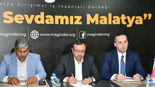 AK Parti İl Başkanı Ali Bakan'dan MAGİNDER'e Ziyaret
