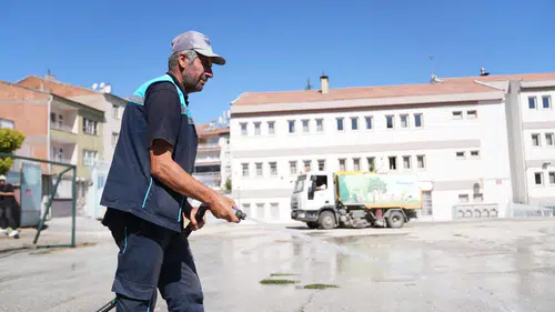 Battalgazi Belediyesi'nden Okul Öncesi Kapsamlı Temizlik