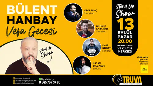 Mizah ve Vefa Sahnede: Bülent Hanbay Anısına Özel Gece