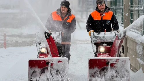 Yeşilyurt’ta Kar Seferberliği: Başkan Geçit ve Ekipler Sahada