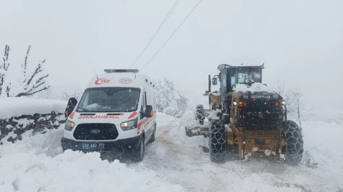 1.989 Km Yol Açıldı, Pütürge’de Çığ Düştü