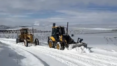 Darende’de Kar Seferberliği: Ekipler Kırsal Yollar İçin Teyakkuzda
