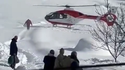 Pütürge’de Zamana Karşı Yarış: Hastalanan Bebek Helikopterle Alındı