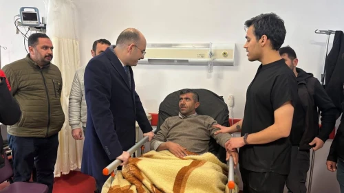 Gövdeli Mahalle Muhtarı Ali Sarıbaş Trafik Kazasında Yaralandı